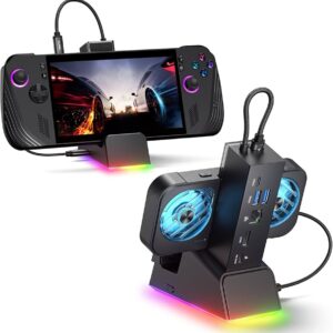 7-in-1 RGB Cooling Docking Station